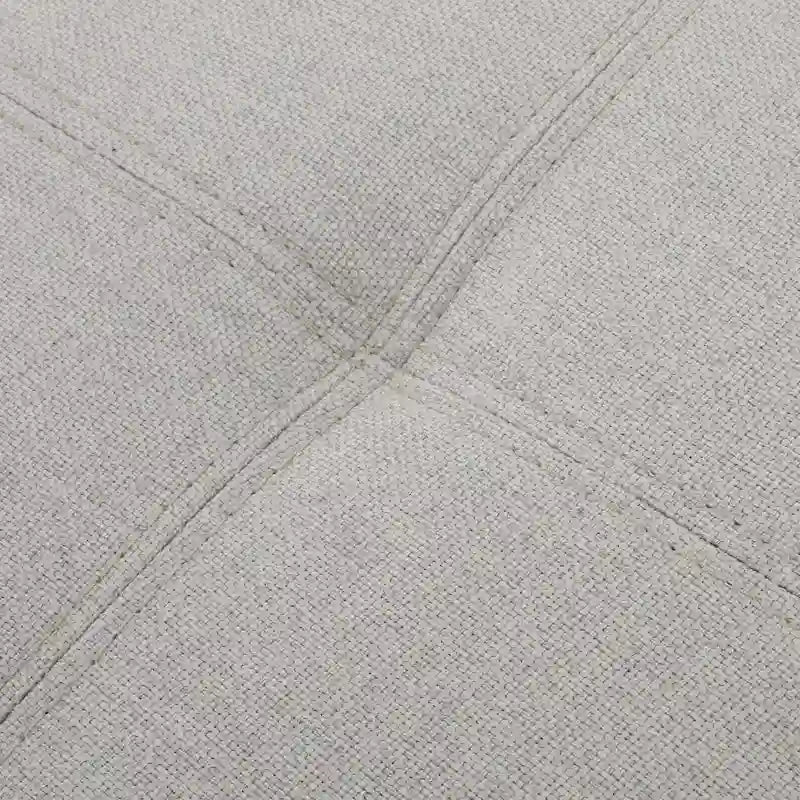 Banc Ottoman de Rangement en Tissu capitonné style Mission pour Salon Chambre à Coucher