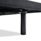 Sommier réglable anti-douleur, électrique avec massage de tête et de pieds inclinable à 3 vitesses, télécommande sans fil, chargeur ports USB