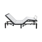 Sommier réglable anti-douleur, électrique avec massage de tête et de pieds inclinable à 3 vitesses, télécommande sans fil, chargeur ports USB