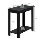 Table d'appoint avec étagère Baja Designs2Go par Convenience Concepts