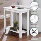 Table d'appoint avec étagère Baja Designs2Go par Convenience Concepts