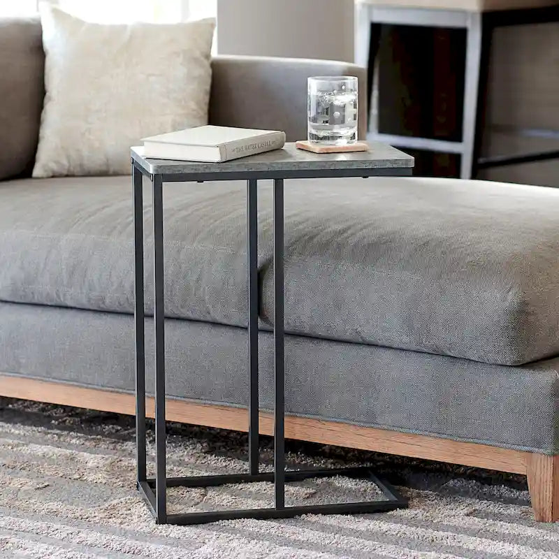 Table d'appoint en C Household Essentials