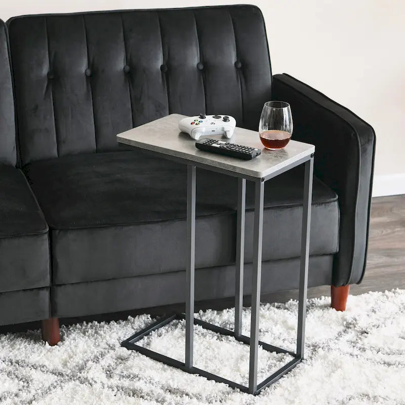 Table d'appoint en C Household Essentials