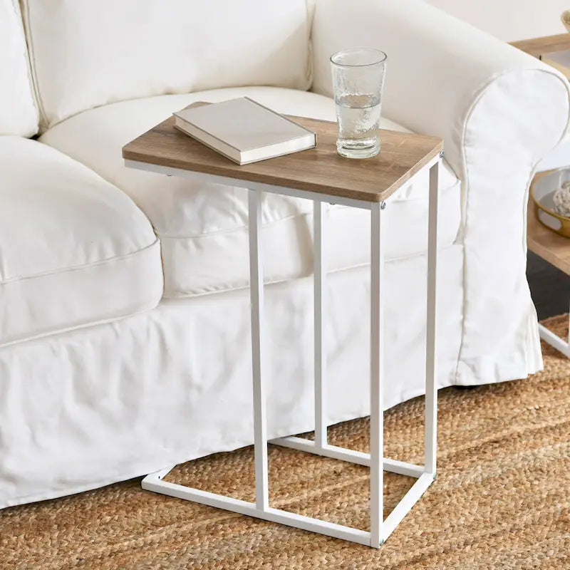 Table d'appoint en C Household Essentials