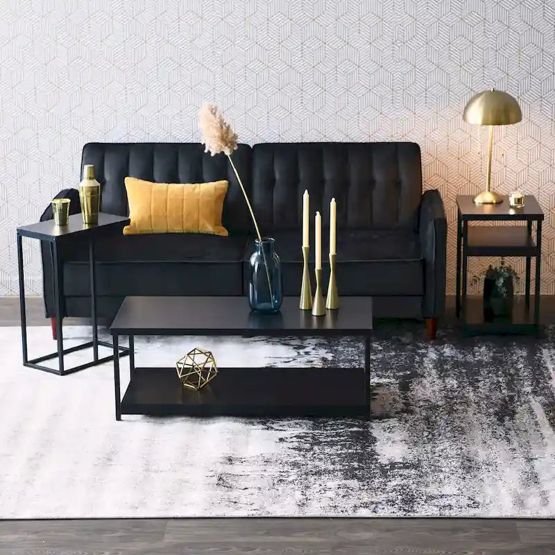 Table d'appoint en C Household Essentials