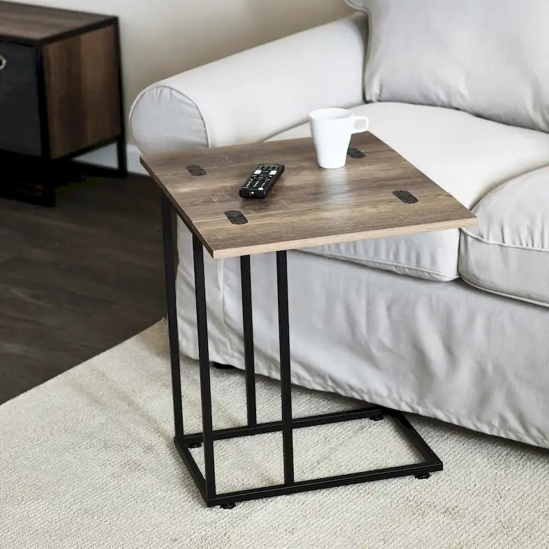 Table d'appoint en C Household Essentials