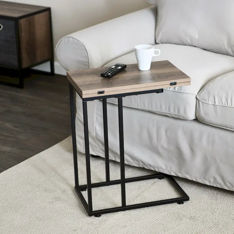 Table d'appoint en C Household Essentials