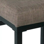 Tabouret de comptoir en métal sans dossier Hauteur 61 cm pour îlot de cuisine de bar