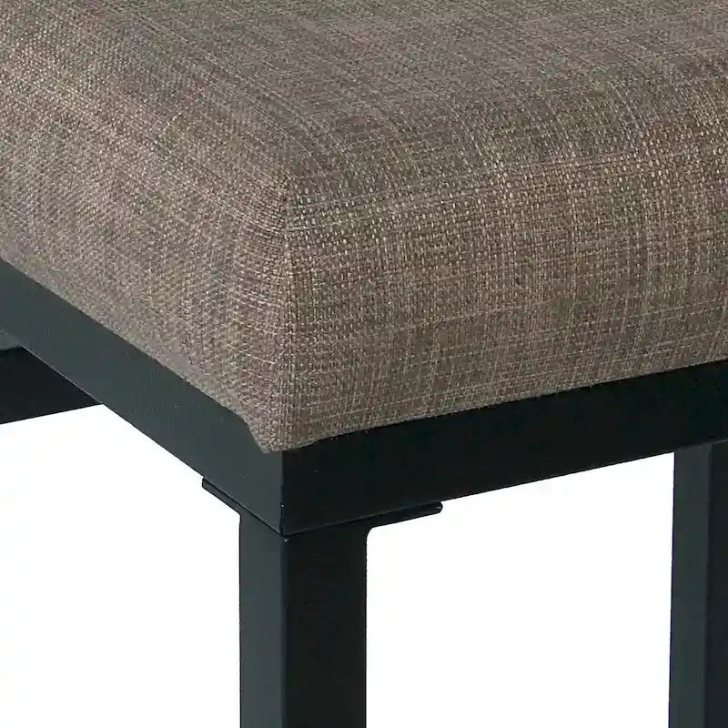 Tabouret de comptoir en métal sans dossier Hauteur 61 cm pour îlot de cuisine de bar