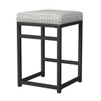 Tabouret de comptoir en métal sans dossier Hauteur 61 cm pour îlot de cuisine de bar