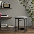 Tabouret de comptoir en métal sans dossier Hauteur 61 cm pour îlot de cuisine de bar