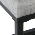 Tabouret de comptoir en métal sans dossier Hauteur 61 cm pour îlot de cuisine de bar