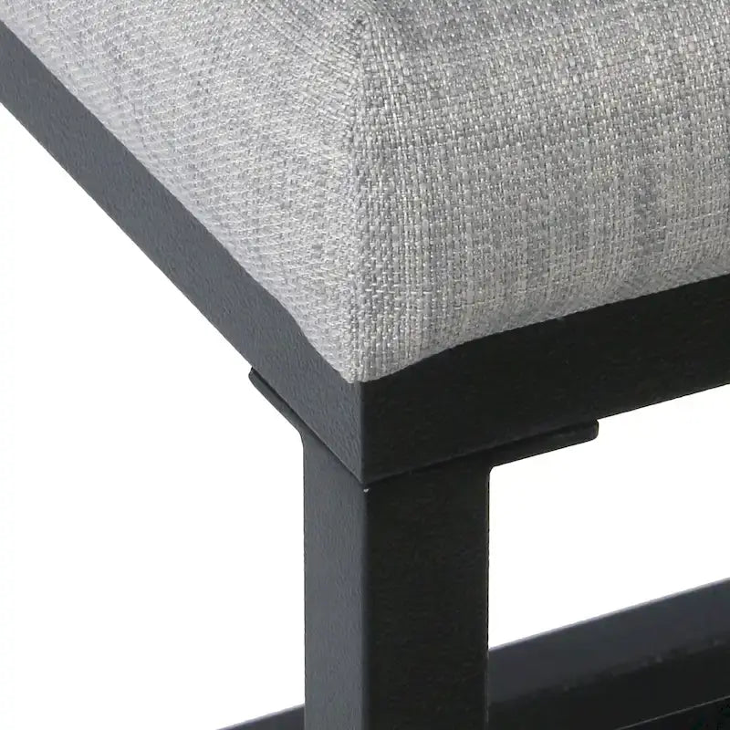 Tabouret de comptoir en métal sans dossier Hauteur 61 cm pour îlot de cuisine de bar
