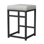 Tabouret de comptoir en métal sans dossier Hauteur 61 cm pour îlot de cuisine de bar