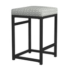 Tabouret de comptoir en métal sans dossier Hauteur 61 cm pour îlot de cuisine de bar