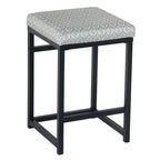 Tabouret de comptoir en métal sans dossier Hauteur 61 cm pour îlot de cuisine de bar
