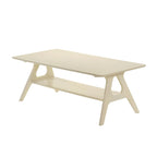 Table basse en bois Mid-Century Modern Arona avec étagère de Roundhill Furniture