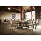 Ensemble de salle à manger 9 pièces avec table à rallonge amovible Birmingham de Roundhill Furniture