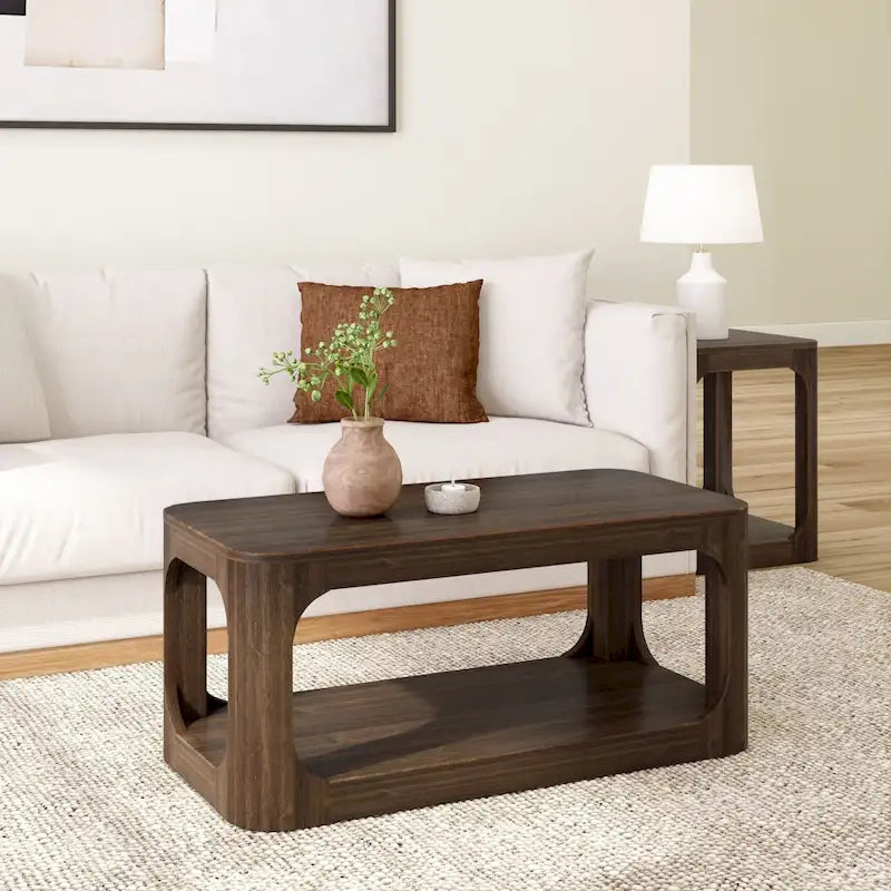 Table basse Forma en planches et poutres - 40