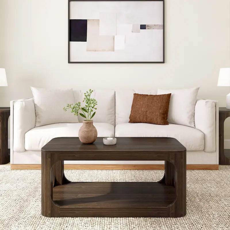 Table basse Forma en planches et poutres - 40