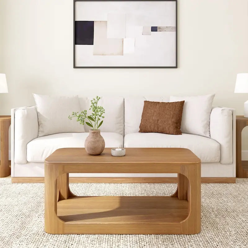 Table basse Forma en planches et poutres - 40