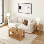 Table basse Forma en planches et poutres - 40