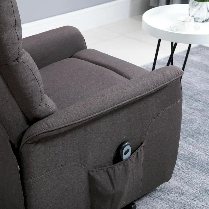 Fauteuil inclinable releveur électrique avec télécommande pour personnes âgées