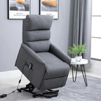 Fauteuil inclinable releveur électrique avec télécommande pour personnes âgées