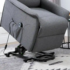 Fauteuil inclinable releveur électrique avec télécommande pour personnes âgées