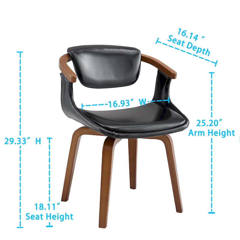 Chaise de salle à manger pivotante moderne avec assise rembourrée et piétement en métal