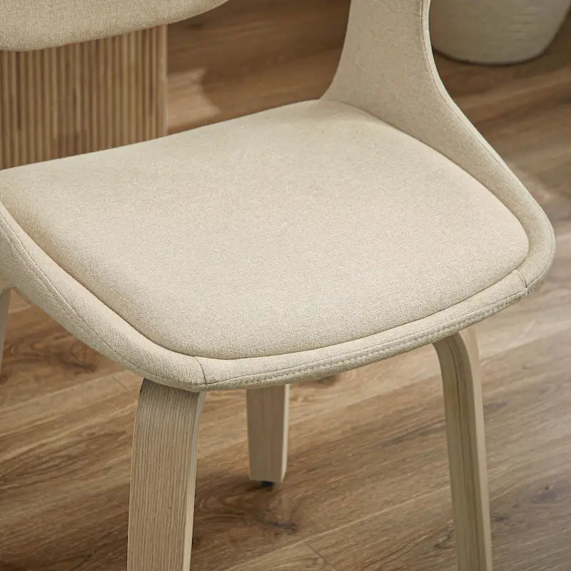 Chaise de salle à manger pivotante moderne avec assise rembourrée et piétement en métal