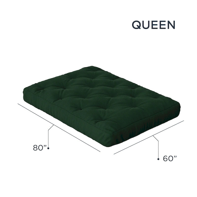 Matelas de futon Loosh Home 8 po en mousse mémoire de forme en gel, grand format