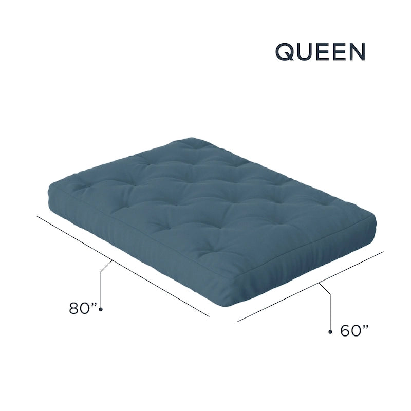 Matelas de futon Loosh Home 8 po en mousse mémoire de forme en gel, grand format