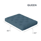 Matelas de futon Loosh Home 8 po en mousse mémoire de forme en gel, grand format
