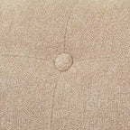 Fauteuil d'appoint moderne sans accoudoirs, en tissu, pour salon