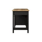 Bureau d'ordinateur de 137 cm avec tiroirs et rangements pour bureau à domicile