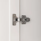 Armoire Penderie Étagères Tringle Portes Meuble de Rangement pour Placard