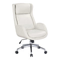 Fauteuil de bureau de direction en similicuir avec hauteur et accoudoirs réglables