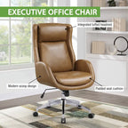 Fauteuil de bureau de direction en similicuir avec hauteur et accoudoirs réglables