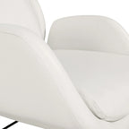 Fauteuil de bureau de direction en similicuir avec hauteur et accoudoirs réglables