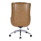 Fauteuil de bureau de direction en similicuir avec hauteur et accoudoirs réglables