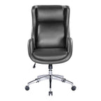 Fauteuil de bureau de direction en similicuir avec hauteur et accoudoirs réglables