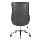 Fauteuil de bureau de direction en similicuir avec hauteur et accoudoirs réglables