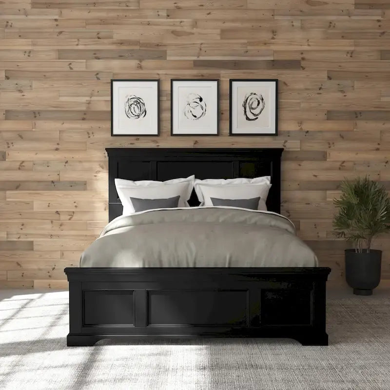 Lit double queen Homestyles Bedford noir