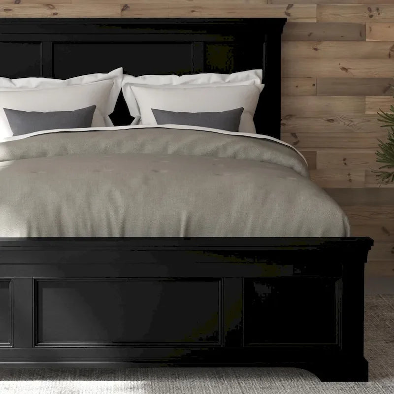 Lit double queen Homestyles Bedford noir