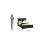 Lit double queen Homestyles Bedford noir