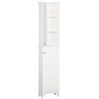 HOMCOM Freestanding Bathroom Storage Cabinet Organizer Tower
