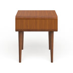 Table d'appoint Alborg – Fini noyer foncé