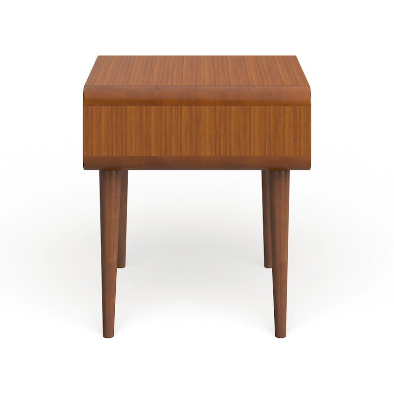 Table d'appoint Alborg – Fini noyer foncé