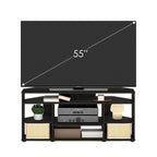 Meuble TV d'angle Espresso pour téléviseurs jusqu'à 55 pouces